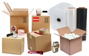 Packaging supplies - Self storage, caravan storage